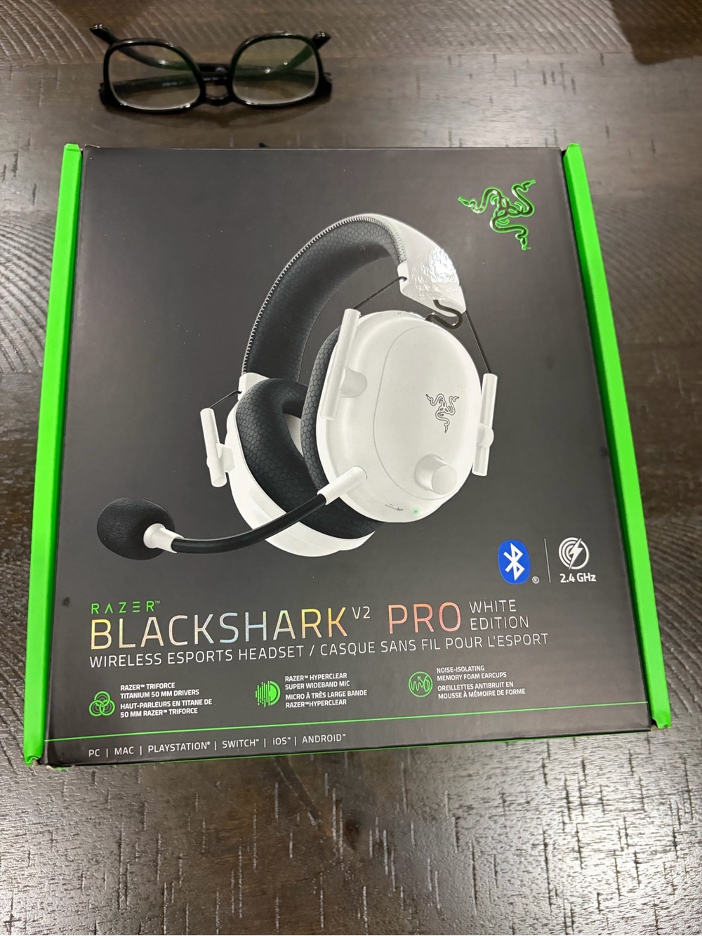 Razer BlackShark V2 Pro Wireless Gaming Headset - White